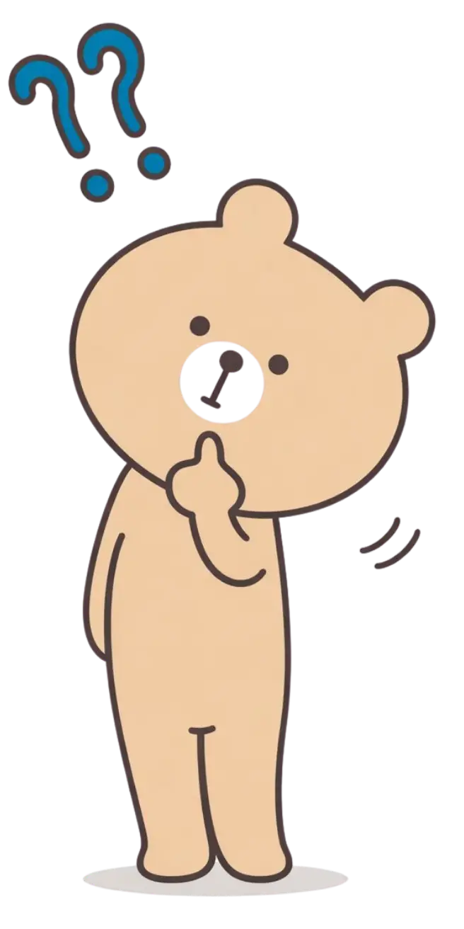 人差し指を顎に当て、考え事をしている女性